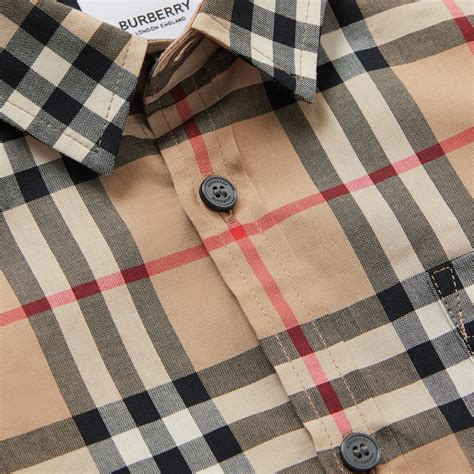 burberry vintage check cotton poplin shirt|Burberry Limited.